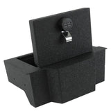 Center Console Safe Vault - KEREN Console Gun Safe Box Compatible with RAM 1500/2500/3500 LARAMIE/BIGHORN/POWERWAGON 2019-2025, 4-Digit Combination Lock KEREN