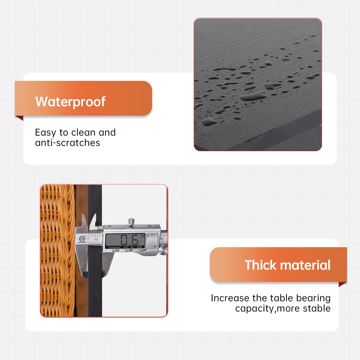 FDW Coffee Table Lift Top Coffee Table Coffee Table with Hidden Compartment and Storage Shelf for Living Room Reception Room 47.2in L,Black FDW