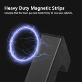 Adoreal 2 Pack Gun Rack for Gun Storage, Gun Safe Accessory for Rifles and Shotguns, Gun Holder in Gun Cabinet, Shotgun Rifle Rest, Foam Material with Magnetic Strip Adoreal