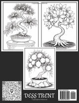 Magical Trees - Stress Relief Coloring Book for Adults: 60 exquisite designs of beautiful mini-trees to color WoodArtSupply
