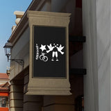 Stencils for Painting, 45 Pack, 8.27x5.52 Inch, Reusable Plastic Large Letter Stencils for Painting on Wall, Wood, Fabric, Rock, Chalkboard, Signage, Art Projects Lofivilra