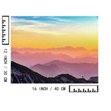 BAISITE Paint by Numbers Kit for Adults Beginners,12" Wx16 L 2 Pack Canvas for Painting Kits for Adults in Colorful Box-PBN205-206 BAISITE