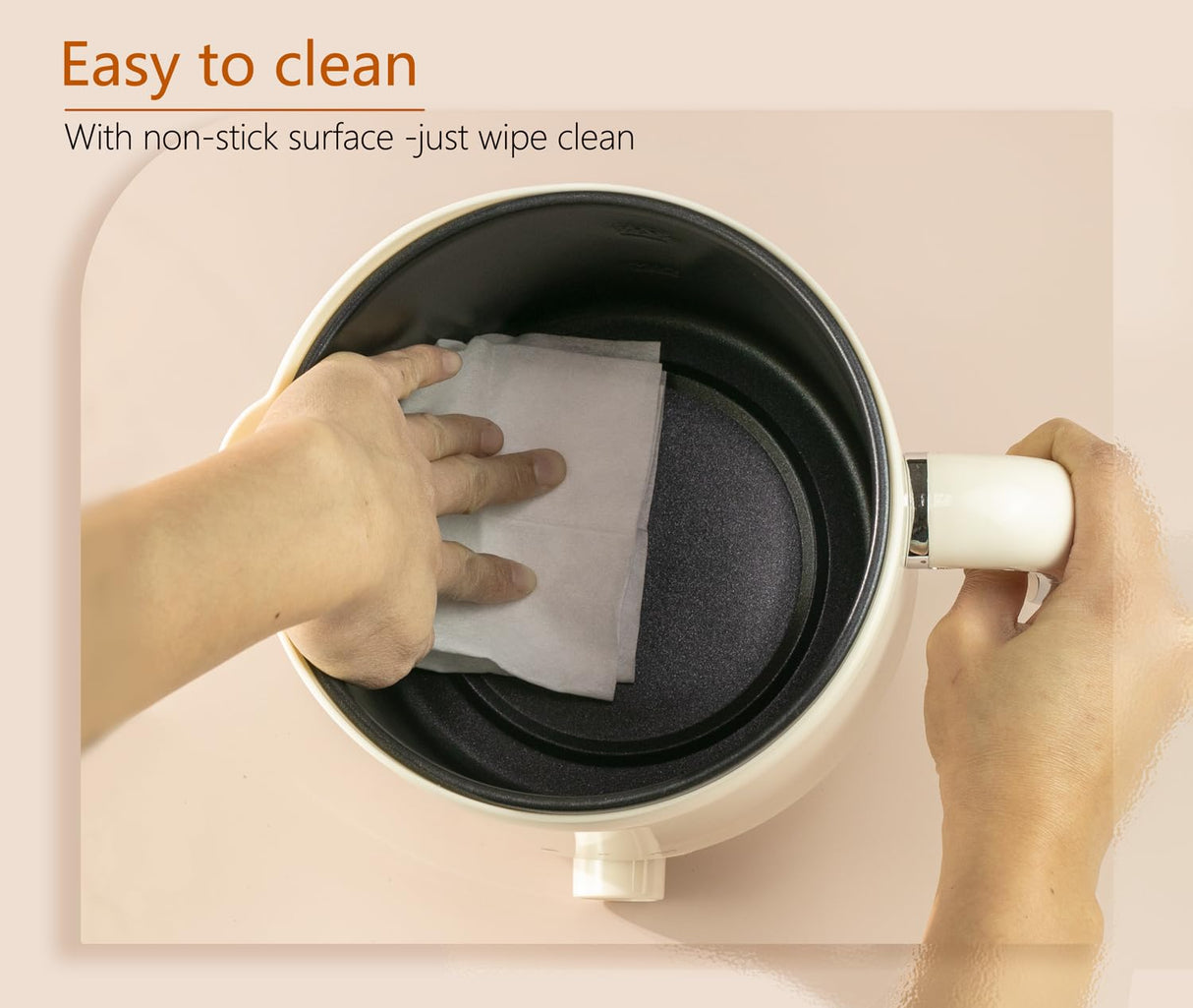 Aroparc Wax Melter for Candle Making Large 1.8L/60oz Electric Wax Melting Pot with Pouring Spout, Non-Stick Easy to Clean & Keep Warm - Wicks, Wick Stickers, Centering Tools, Spoon Aroparc