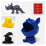 eSUN PLA Filament 1.75mm, High Toughness 3D Printer Filament Upgraded PLA Filament, Dimensional Accuracy +/- 0.03mm, 1KG Cardboard Spool (2.2 LBS) 3D Printing Filament for 3D Printers, Black eSUN