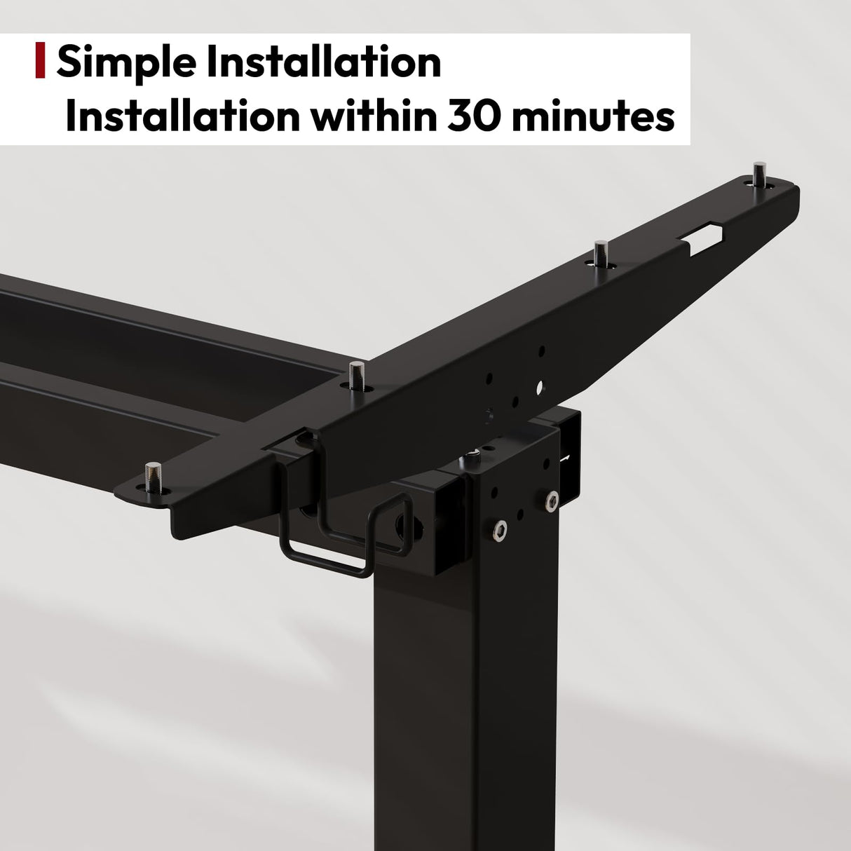 SANODESK Electric Standing Desk 63x24 Inch Height Adjustable Stand Up Desk Home Office Computer Workstation Sit Stand Home Office Desk with Splice Board (White Frame + White Top) SANODESK