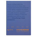 Yupo Paper Stonehenge Aqua Block Hotpress Pad 10"X10" 15 Sheets/Pkg-White 140lb Stonehenge