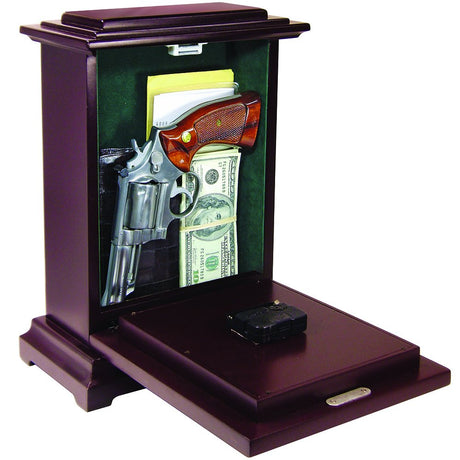Peace Keeper Tall Rectangular Working Clock Gun Concealment Diversion Safe HYWMLY