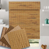 SelectBlinds Bamboo Shades | Woven Wood Blinds for Windows Classic Cordless, Sample Kit SELECT BLINDS