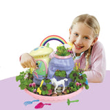 My Fairy Garden — Unicorn Paradise Toy Figurine Plant Kit — Grow a Garden for Dahlia the Fairy and Friends — Ages 4+ My Fairy Garden