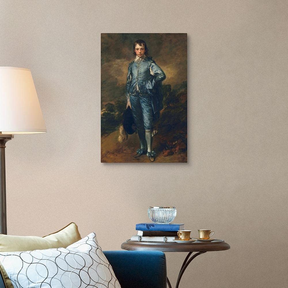 SYSMYXGS Painting by Number Kits for Adult Beginner DIY Acrylic Painting with Paint Brushes PigmentDrawing Paintwork on Oil Canvas,Home Wall Decoration — The Blue boy 1770, by Thomas Gainsborough SYSMYXGS