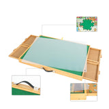 ALL4JIG 2000PCS Portable Puzzle Table with Legs, Adjustable Jigsaw Wooden Puzzle Board with 4 Drawers & Cover Birthday Gift for mom, 3-Tilting-Angle Jigsaw Puzzle Table for Adults ALL4JIG
