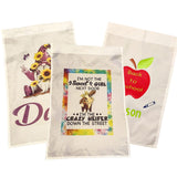 6Pcs Lawn Garden Flags Blank Garden Flags DIY Decorative Flag, Polyester Banners Flag for Indoor Outdoor Garden Decoration Holiday Festival,12 x 18 Inch, White yuntop