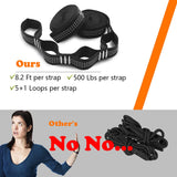 AnorTrek Camping Hammock, Super Lightweight Portable Parachute Hammock with Two Tree Straps Single or Double Nylon Travel Tree Hammocks for Camping Backpacking Hiking Blue&Dark Blue AnorTrek