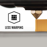 HATCHBOX ABS 3D Printer Filament, Dimensional Accuracy +/- 0.05 mm, 1 kg Spool, 3.00 mm, Gold HATCHBOX