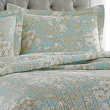 Laura Ashley Home - King Quilt Set, Cotton Reversible Bedding with Matching Shams, Bedroom Decor Ideal for All Seasons (Brompton Green, King) Laura Ashley