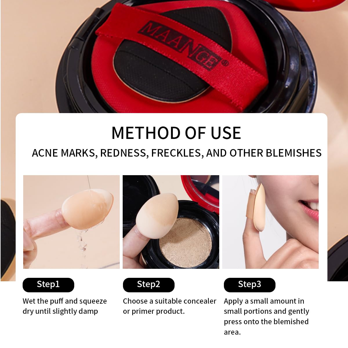 MAANGE Makeup Brushes, 49 Pcs Makeup Tool Set Premium Synthetic Makeup Brush Set Foundation Powder Concealers Eye Blush Make Up Brush Kit (Black/Silver, 49 Piece Set) MAANGE