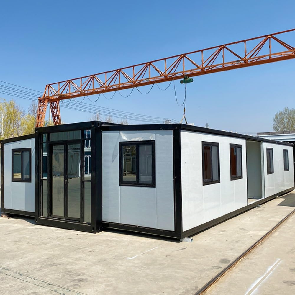 Folding house expandable modular home 20ft 30ft 40ft prefab house australia expandable container house home office - WoodArtSupply