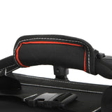 XtremepowerUS 18" Rolling Tool Bag Organizer Adjustable Telescoping Handle Wide Storage Organizer Tool Box with Wheels, Red/Black XtremepowerUS