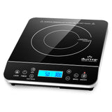 Duxtop Portable Induction Cooktop Burner, Induction Hot Plate with LCD Sensor Touch 1800 Watts, Silver 9600LS/BT-200DZ duxtop