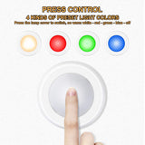 SIXDEFLY Wireless 16 Color Changing LED Puck Light 12 Pack LED Under Cabinet Lighting Closet Light Battery Powered Night Lights with Remote Control Dimmer & Timing Function SIXDEFLY