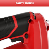 Mellif Power Grease Gun Compatible with Milwaukee 18V Battery (Tool ONLY), 10,000 PSI, Brushless Motor, 5 Variable Speed, 14 OZ Capacity, 30" Hose, Built-in LED, Safety Lock, Low-Voltage Protection Mellif