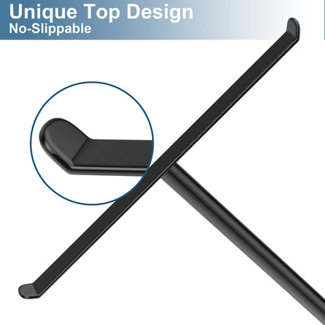 Towel Rack T-Shape Hand Holder for Bathroom,Headband and Lightweight Bathroom Racks,Kitchen Black Holder,Stainless Steel Waterproof Counter Organizer niffgaff