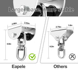 Eapele Heavy Bag Hangers Brackets for Wood Beam 360° Swivel Eapele