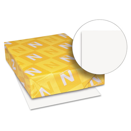 Neenah Exact Vellum Bristol, 8.5" x 11", 67 lb/147 gsm, White, 94 Brightness, 250 Sheets (80211) Wausau Papers