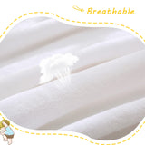 Exclusivo Mezcla Fleece Throw Blanket for Couch, Super Soft and Warm Blankets, White Throw All Season Use, Cozy, Plush, Lightweight, 40x50 Inches Exclusivo Mezcla