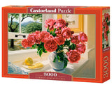 CASTORLAND 3000 Piece Jigsaw Puzzles, Summer Reminiscence, Still Nature Puzzle, Flowers in a vase, Adult Puzzle, Castorland C-300631-2 Castorland