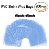 Bath Bomb Mold Set 228 Pieces - 200 Packs Shrink Wrap Bags,12 Pieces of DIY Metal Mould,Spoons,Gift Bags,Mini Heat Sealer (Instruction Included) Smarimple