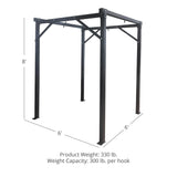 Titan Fitness 4 Bag Boxing Stand 6' x 6' Footprint 330 lb. Heavy Duty Bolt Down Titan Fitness