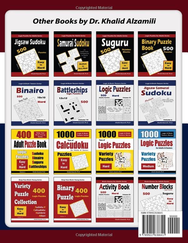 The Giant Book of Jigsaw Sudoku: 1000 Medium Jigsaw Sudoku Puzzles (Adult Activity Books Series) WoodArtSupply