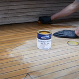 TotalBoat-409329 Danish Teak Sealer - Marine Grade Wood Sealer Oil for Boat Decks, Trim and Indoor & Outdoor Teak Furniture (Quart) TotalBoat
