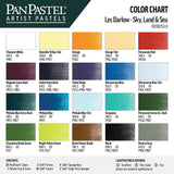 PanPastel Artist Pastels by GOLDEN, Sky, Land & Sea - Les Darlow Set, 20 Color, Professional Artist Pastels, Unique Pan Format (cake-like) PanPastel