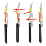 Highwild Metal Rabbit Resetting Target Neon Plates - Two Methods of Use - Rated for .22/.177 Air Guns Highwild