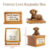 iHeartDogs Dog Memorial Keepsake Box – Pet Loss Sympathy Gift - This Urn for Ashes Feeds 5 Shelter Dogs in Honor of Your Beloved Pup iHeartDogs