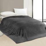 Edenleaf Oversized Blanket 120x120 Inches, Giant Huge Companion for Bed, Sofa,Travel and Camping, Extra Large Big Soft Blanket Fits The Whole Family and Outdoors, Dark Grey 10'x10' Edenleaf