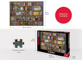 Anatolian Puzzle - Bookshelves, 1000 Piece Jigsaw Puzzle, #1093 Anatolian