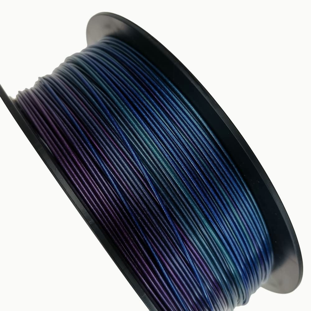 Stronghero3D PLA 3D Printer Filament 1.75mm Vertigo Galaxy Rainbow Multicolors Accuracy +/-0.05mm Net Weight 1kg(2.2Lbs) for Ender3 Prusa Stronghero3D