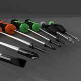 Screwdriver Set, 12 Pcs Small Screwdriver Set with Flathead Phillips Pentalobe Screwdriver In Different Sizes for iPhone PC Laptop Eyeglass Jewelry Watch QUEENTI