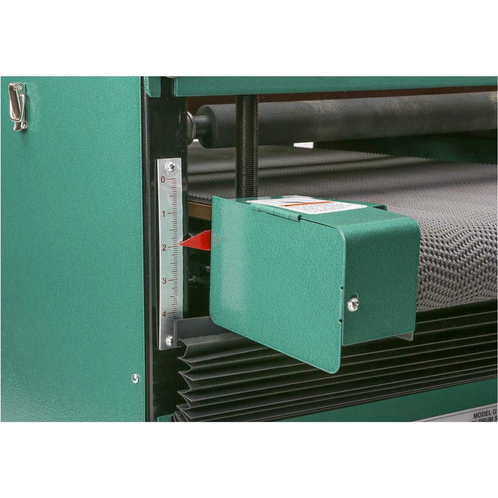 Grizzly G1079R Drum Sander with Rubber Conveyor, 16-Inch Grizzly