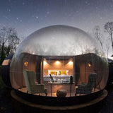 Inflatable Bubble Tent Camping Tent Transparent, Bubble Tent Dome House Camping Tent 10ft with Air Blower for DIY Outdoor Backyard Camping (10ft Transparent Tent, Without Tunnel) HaroldDol