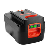 Powilling 2Pack 6.5Ah Lithium Battery Replacement for Black and Decker 18V Battery Firestorm 18v Battery HPB18 HPB18-OPE 244760-00 A1718 FS18FL FSB18 Firestorm 18V Battery(Charger Included) Powilling