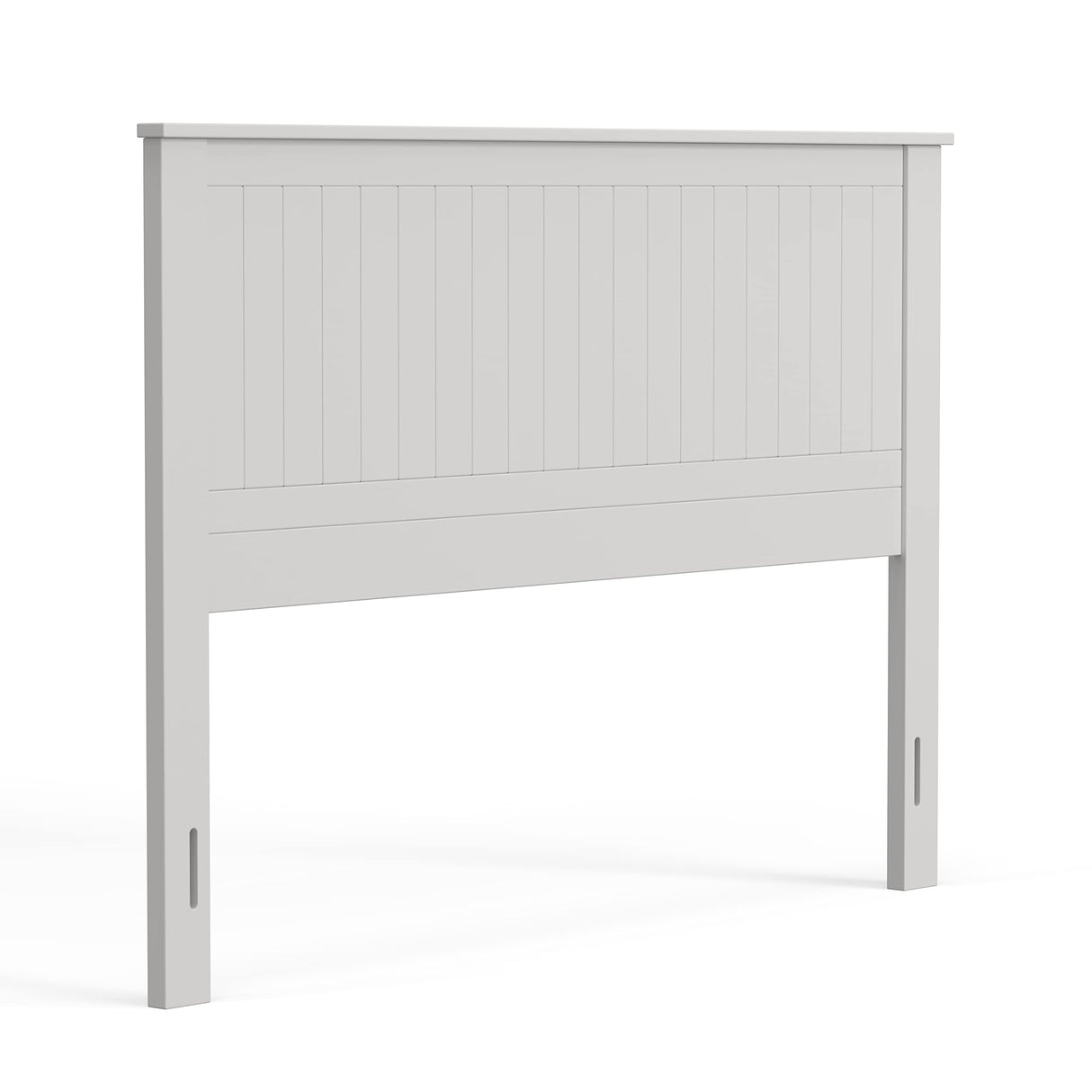 Glenwillow Home Wainscott Wood Panel Headboard in White - Queen Size Glenwillow Home