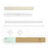 ZINUS Arnav White Metal Platform Bed Frame with Wood Slat Support - No Box Spring Required, Easy Assembly, Full Size Zinus