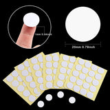 SANNIX 400PCS Candle Wick Stickers, Double-Sided Heat Resistant Stickers for Candle Making SANNIX