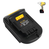 ZLWAWAOL MIL18DL Battery Adapter Converter for Milwaukee to Dewalt Battery, for Milwaukee M18 18V Lithium Battery Convert to Dewalt 20V Lithium Battery,for Dewalt 20V Cordless Tools ZLWAWAOL