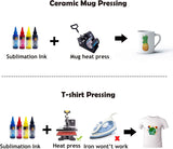 A-SUB Sublimation Paper 8.5x11 Inch-200 Sheets Heat Transfer Paper for Light Colored Fabric and Other Sublimation Blanks,Work with Inkjet Sublimation Printer and Sublimation Ink 125g A-SUB