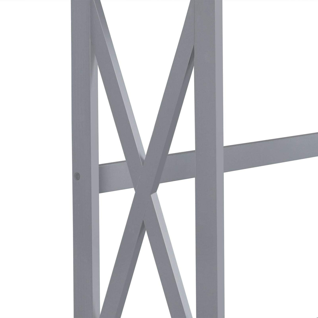 Yaheetech Grey Console Table with 2-Tier Storage for Entryway or Living Room Yaheetech